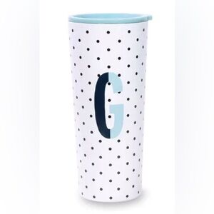 Kate Spade Initial stainless steel 24 oz Tumbler - G